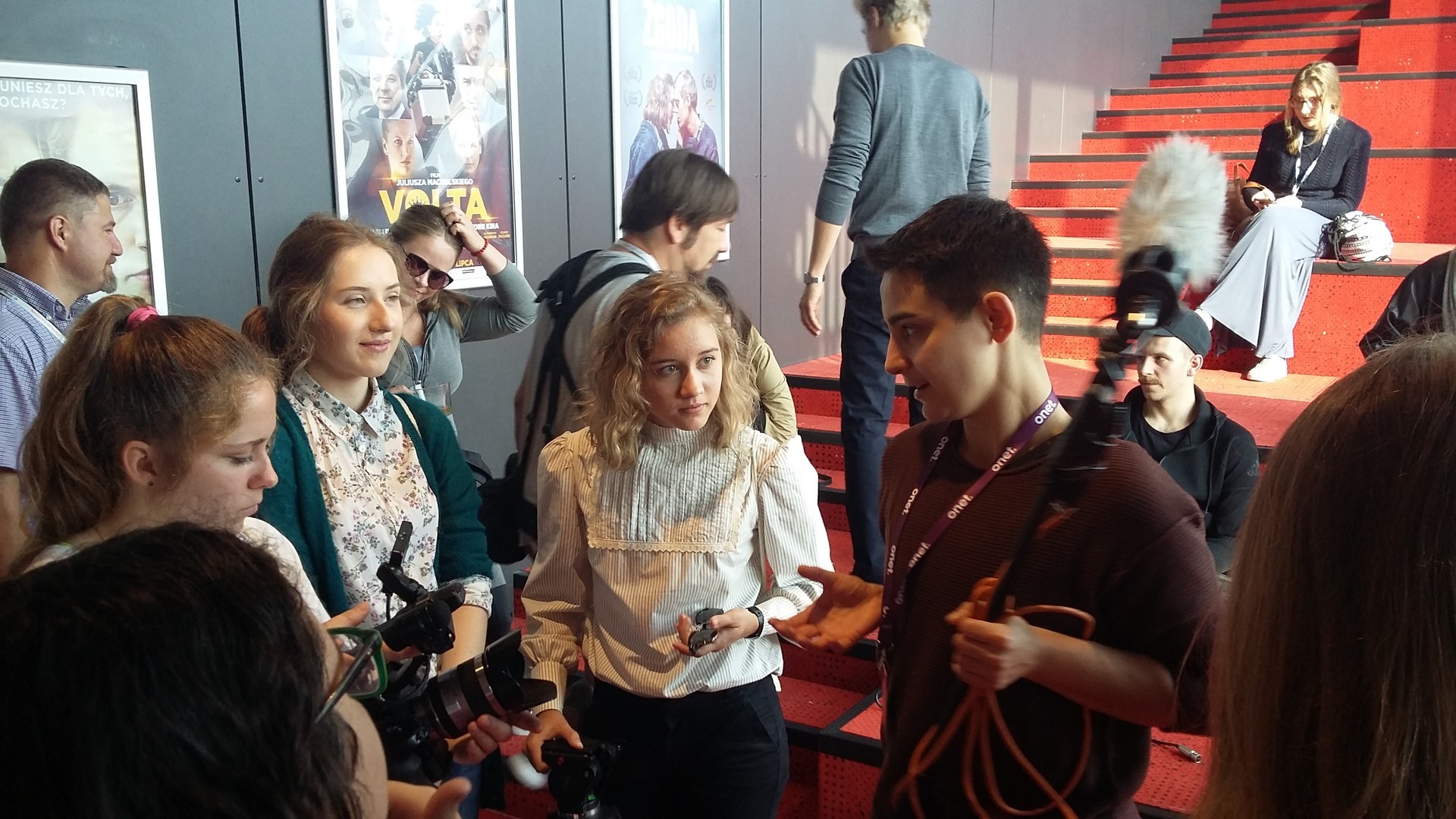 Szkolni humaniści na warsztatach filmowych w Gdyni
