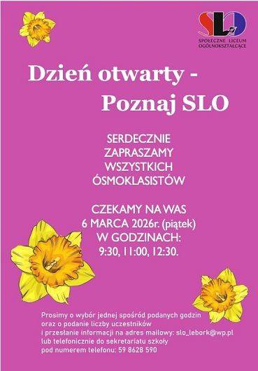 Obraz Dzień otwarty SLO