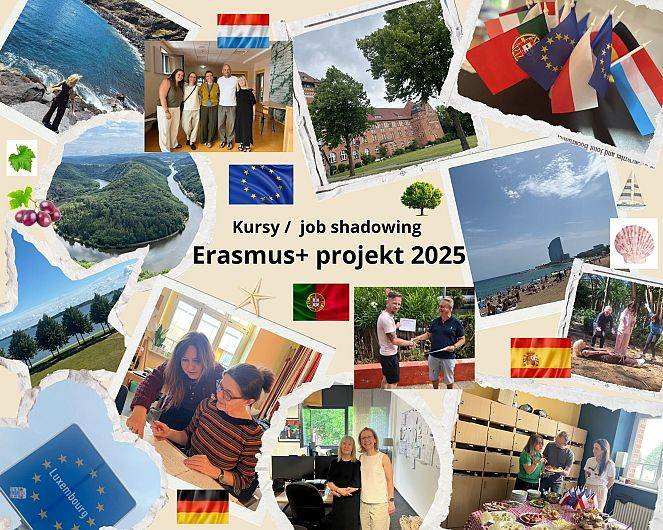 Obraz Kursy ERASMUS+ i JOP Shadowing, projekt 2025, kadra