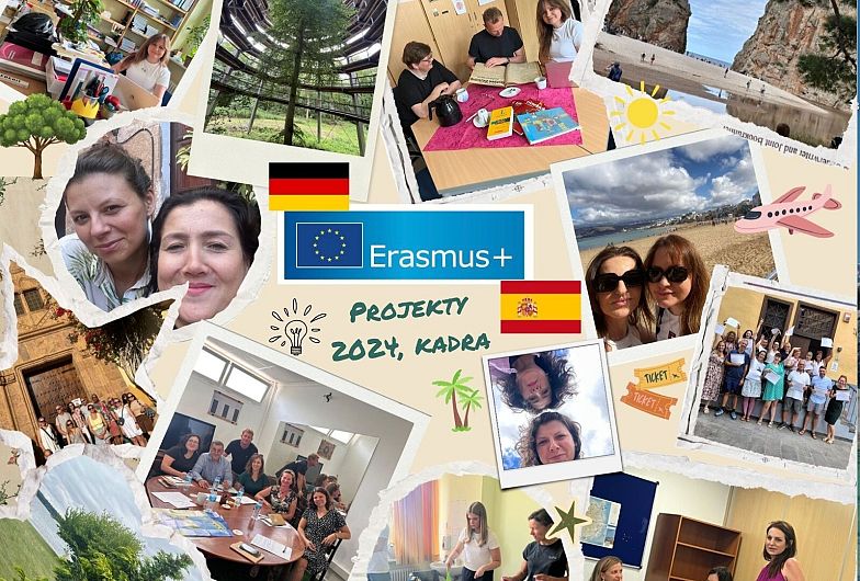 Obraz Kursy ERASMUS+ i JOP Schadowing, projekt 2024, kadra
