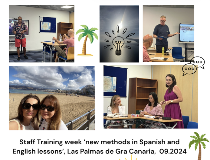 Obraz "New methods in Spanish and English lessons", Staff Training week in Las Palmas  de Gran Canaria, Spain