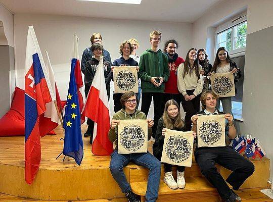 Erasmus+ w SLO w Lęborku, goście ze Słowacji