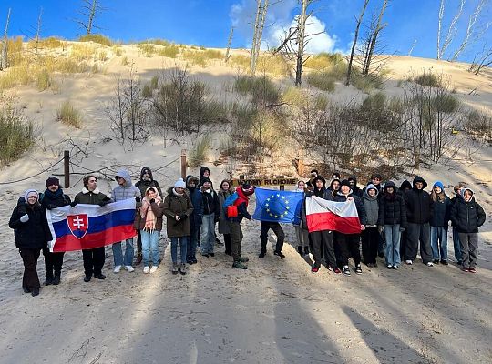 Erasmus+ w SLO w Lęborku, goście ze Słowacji