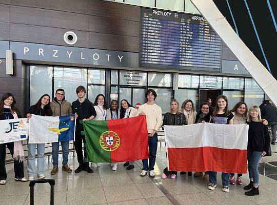 Projekt Erasmus+ z Portugalią oraz polsko - hiszpańska wymiana młodzieży