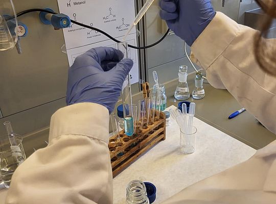 Udział w dniach otwartych Wdziału Chemicznego UG