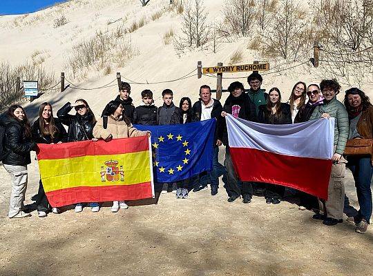 HOLA! Goście z Hiszpanii w naszej szkole, projekt Erasmus+