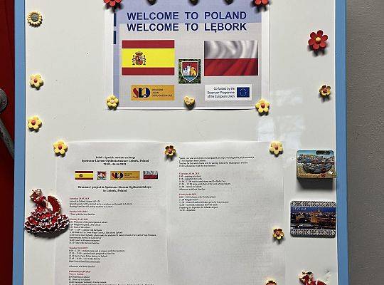 HOLA! Goście z Hiszpanii w naszej szkole, projekt Erasmus+