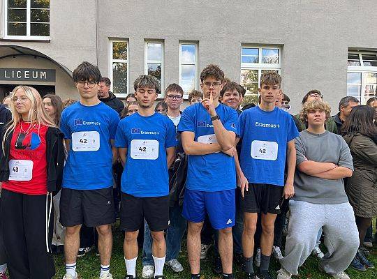 #Erasmus Days 2025,  goście z Portygalii, Włoch i Luksemburga, IX Edycja Biegu  Erasmusa 2025