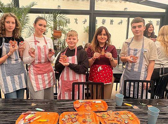 Polsko - niemiecka wymiana w Gdańsku , tradycje świąteczne 11.2025