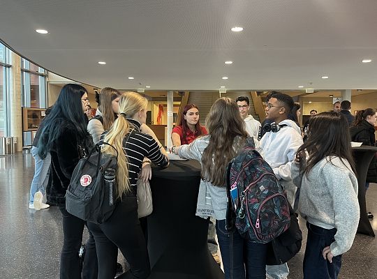 Uczniowie SLO w Parlamencie Europejskim w Luksemburgu