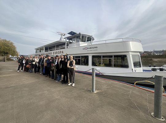 Uczniowie SLO w Parlamencie Europejskim w Luksemburgu