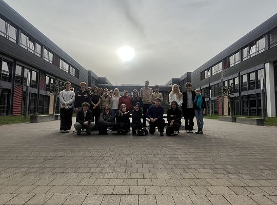 Uczniowie SLO w Parlamencie Europejskim w Luksemburgu