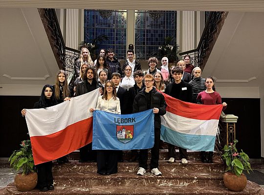 Uczniowie SLO w Parlamencie Europejskim w Luksemburgu