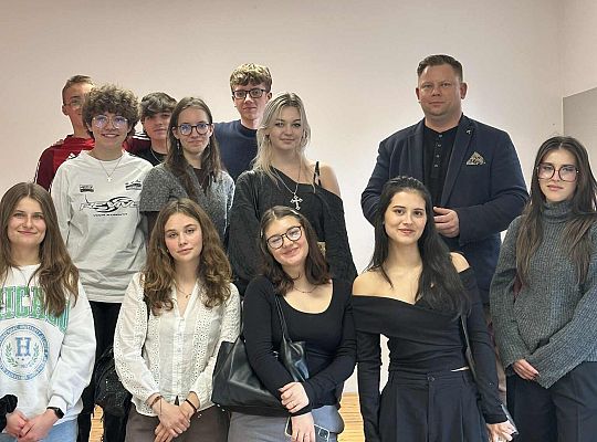 Spotkanie z panem Rafałem Kuligowskim.