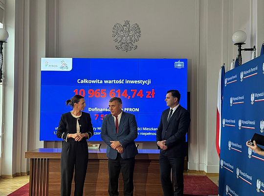 Spotkanie w Pomorskim Urzędzie Wojewódzkim w Gdańsku.