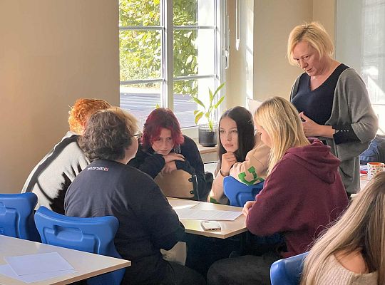 Zajęcia z panią Joanną Hetnarowicz-Sikora.