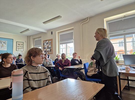 Zajęcia z panią Joanną Hetnarowicz-Sikora.