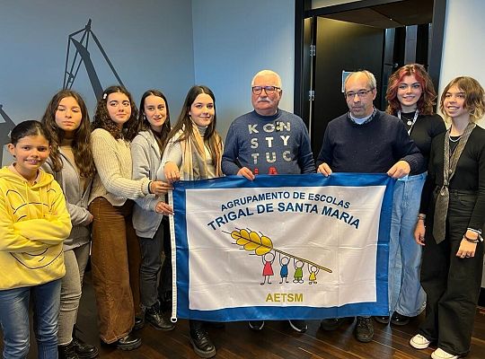 Lębork - Erasmus+ w SLO, goście z Hiszpanii i Portugalii 02.2023