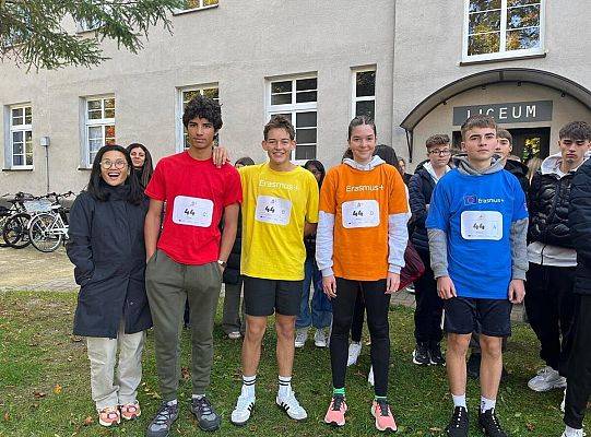 #Erasmus Days 2025,  goście z Portugalii, Włoch i Luksemburga w SLO, IX Edycja Biegu Erasmusa 2025