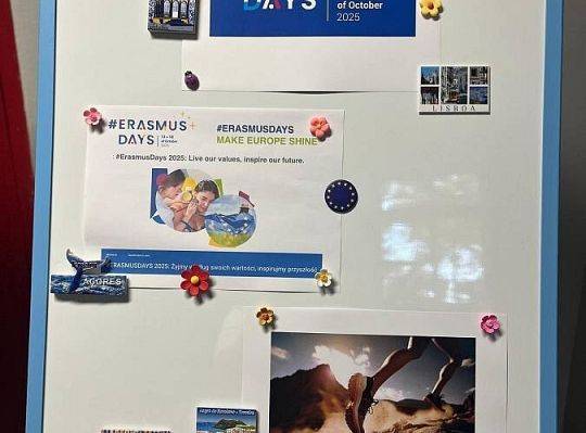 #Erasmus Days 2025,  goście z Portugalii, Włoch i Luksemburga w SLO, IX Edycja Biegu Erasmusa 2025