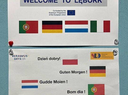 #Erasmus Days 2025,  goście z Portugalii, Włoch i Luksemburga w SLO, IX Edycja Biegu Erasmusa 2025