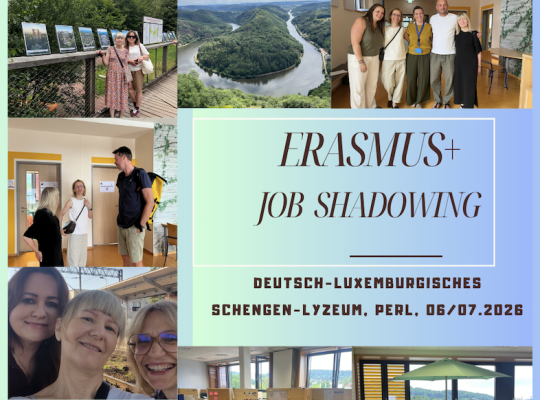 Job shadowing 06/07.2026, Perl, Niemcy/Luksemburg