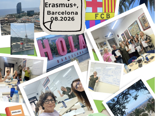 English course SpainBcn Staff Training Week in Barcelona, 08.2026