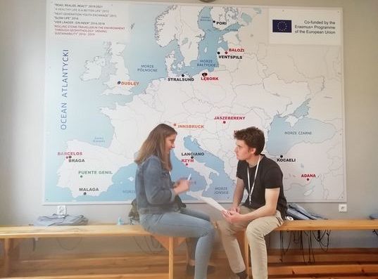 Projekt Erasmus+ - wizyta w Polsce