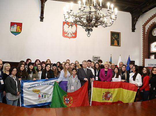 Erasmus+  w SLO , goście z Hiszpanii i Portugalii