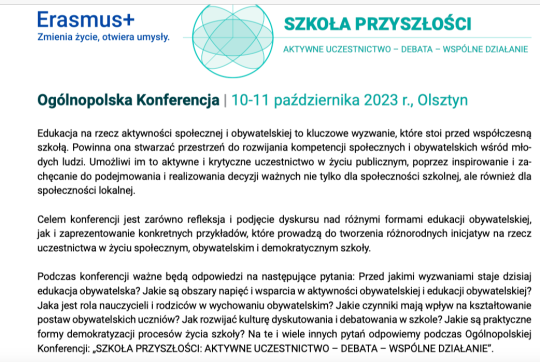 Szkolenia i kursy 2023/2024