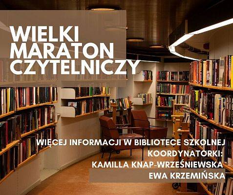 WIELKI MARATON CZYTELNICZY 2025/2026