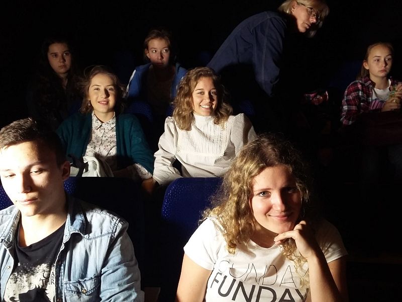 Szkolni humaniści na warsztatach filmowych w Gdyni