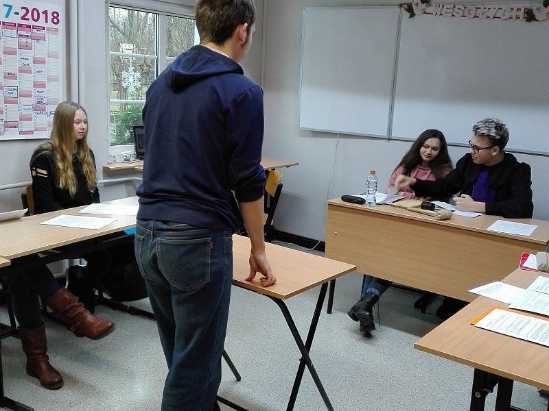 Proces sądowy na lekcji WOS-u