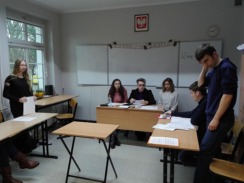 Proces sądowy na lekcji WOS-u